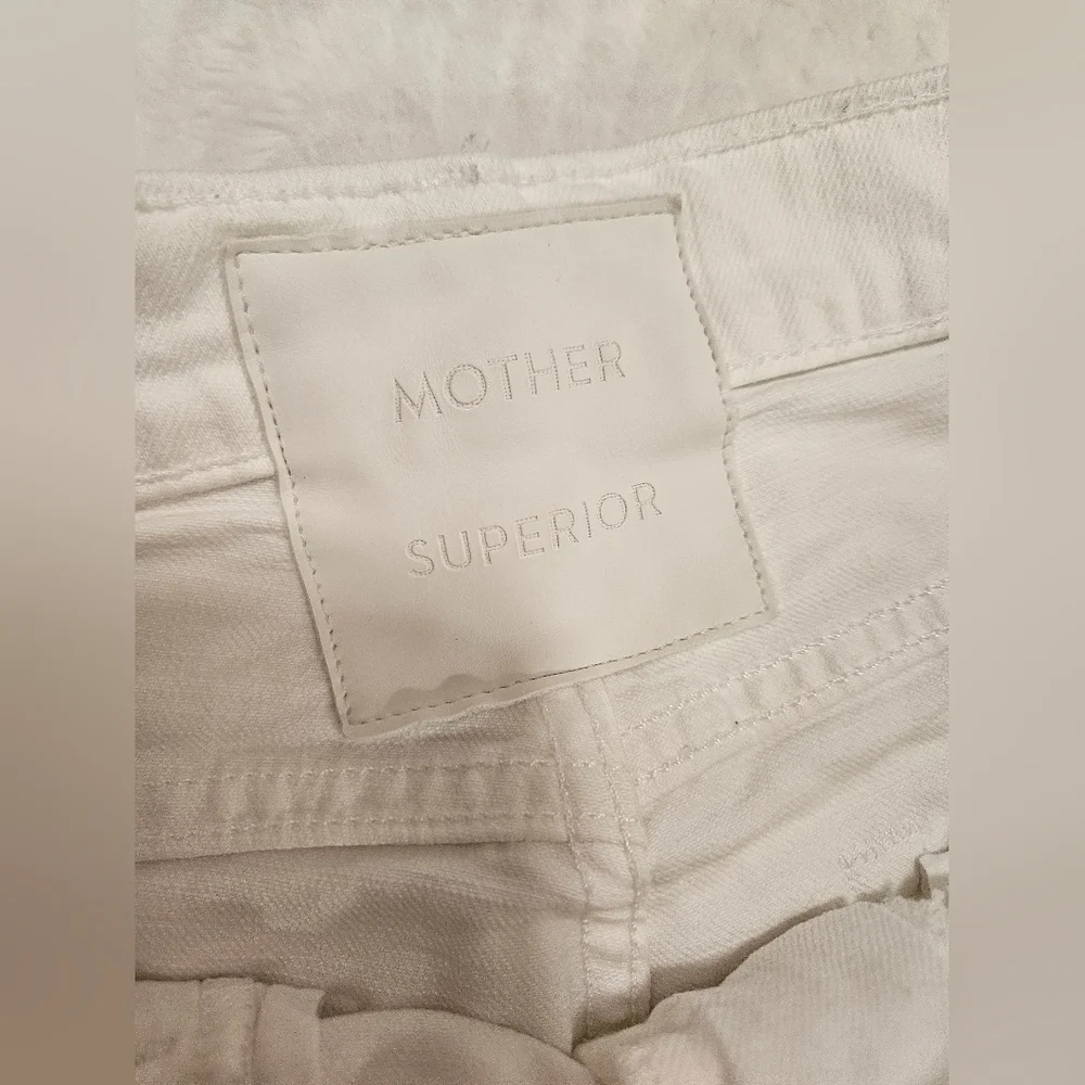 Mother Superior The Dutchie Ankle Jaw Distressed Jeans Size 26 - Picture 16 of 16